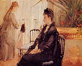Interior Morisot by Berthe Morisot